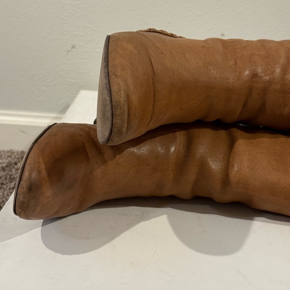 Chloe Leather Riding Boot - Picture 8 of 12